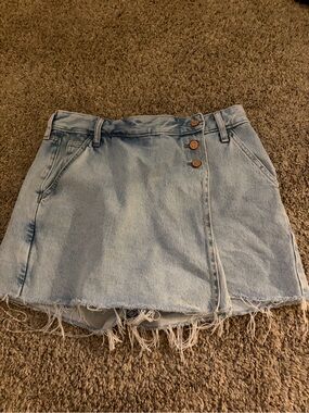 Gap Wrap Denim Skort Size 30